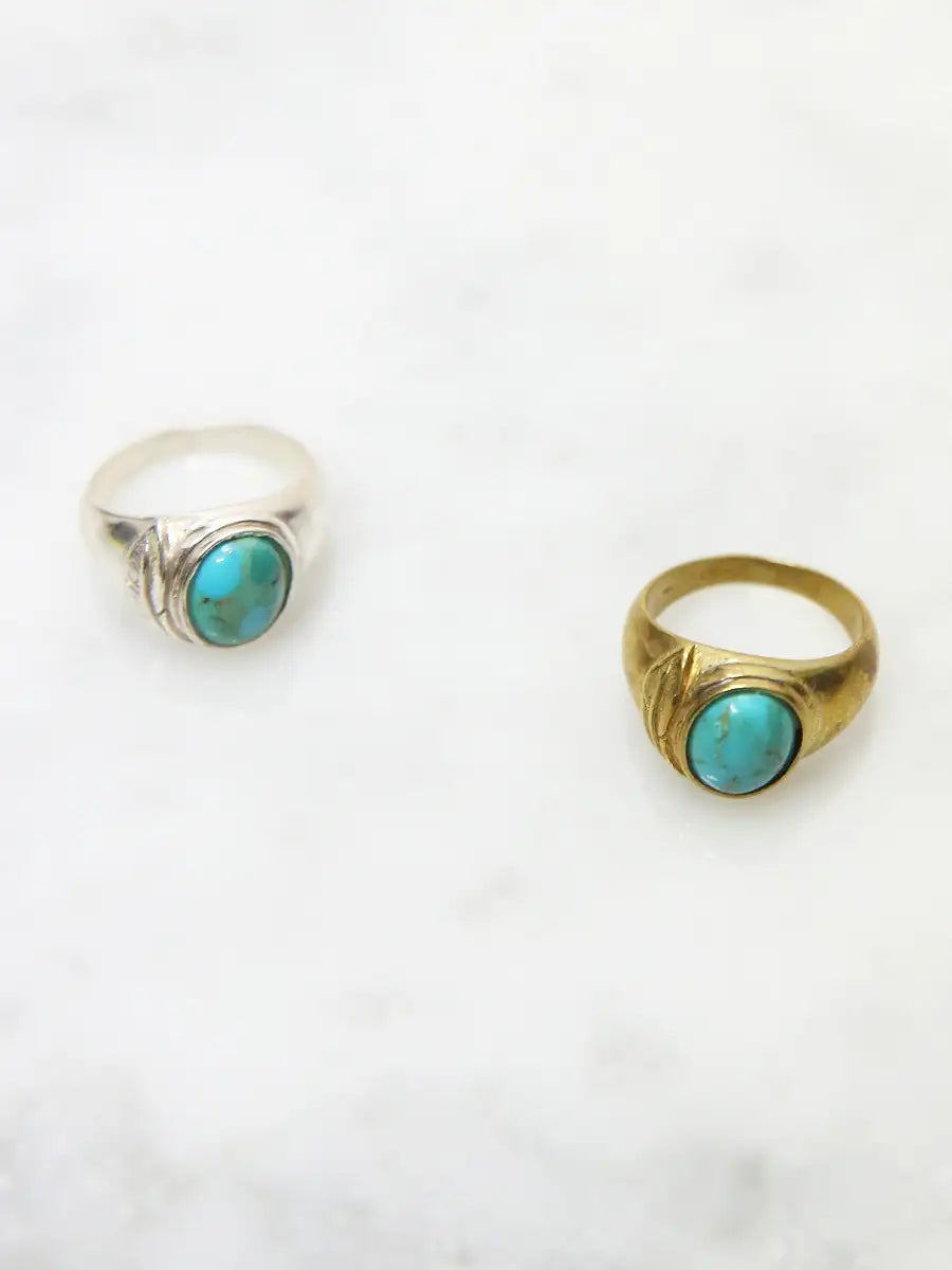 chibi jewels(チビジュエルズ)ターコイズリング シルバー chibi jewels(チビジュエルズ)ターコイズリング シルバー