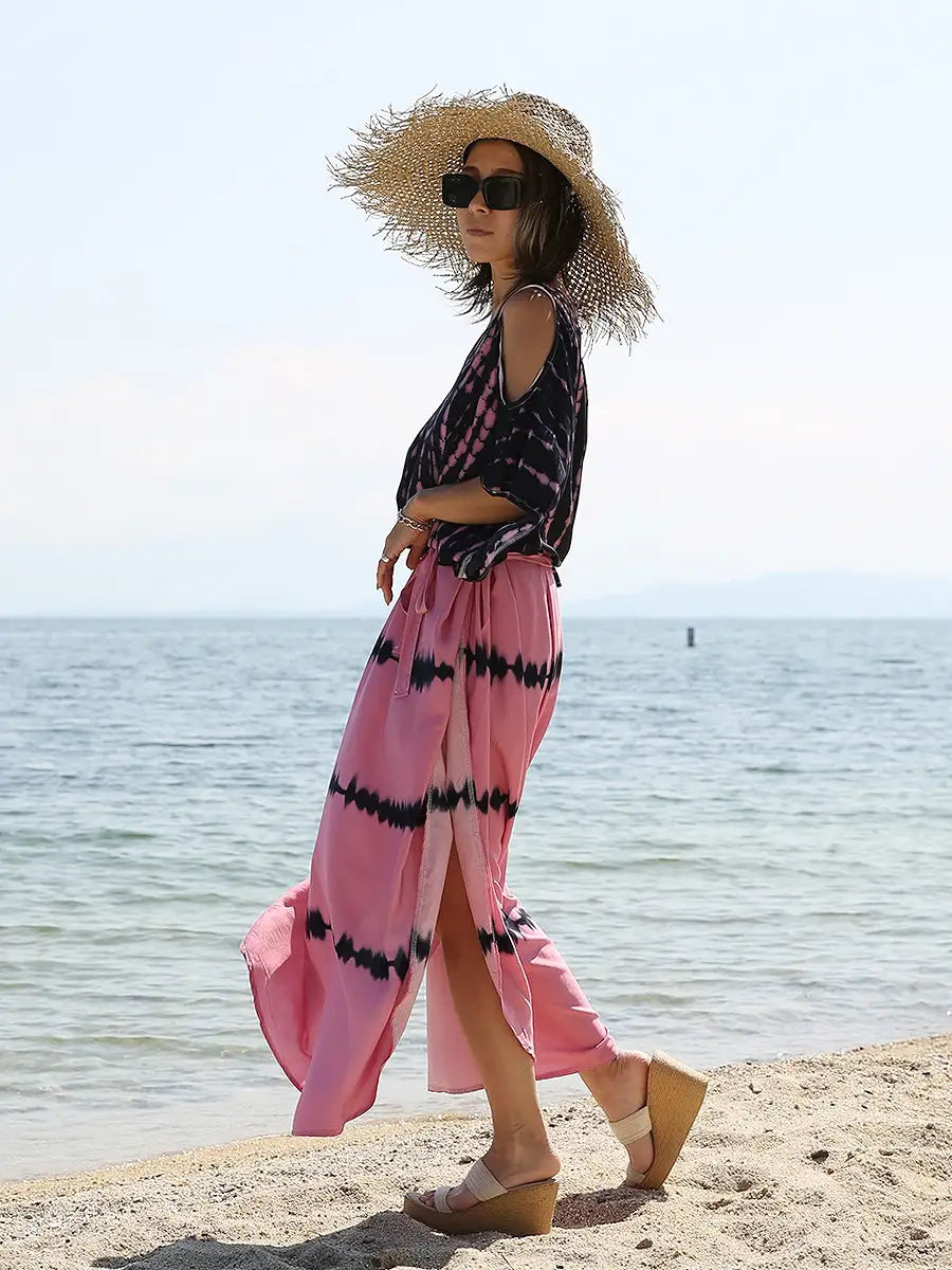 roomy by the sea(ルーミーバイザシー)大人タイダイ柄ドルマン roomy by the sea(ルーミーバイザシー)大人タイダイ柄ドルマン