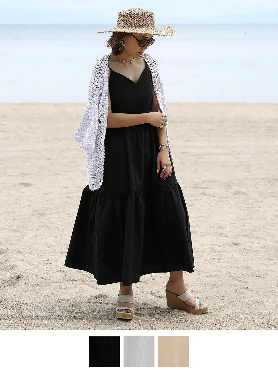 roomy by the sea(ルーミーバイザシー)肩紐タイプのティアード roomy by the sea(ルーミーバイザシー)肩紐タイプのティアード