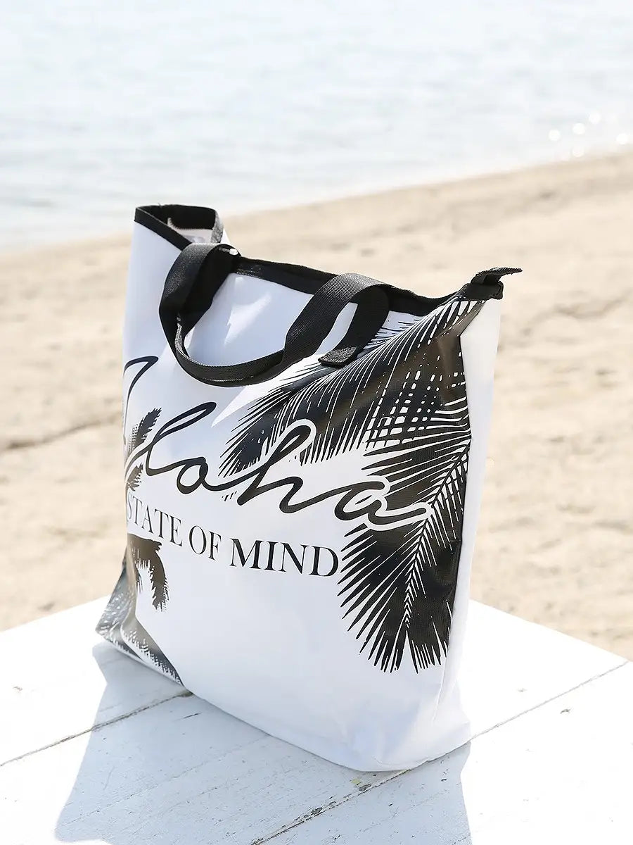 ハワイが詰まったパームツリートートバッグ | ハワイアン雑貨通販CANBE ハワイが詰まったパームツリートートバッグ | ハワイアン雑貨通販CANBE